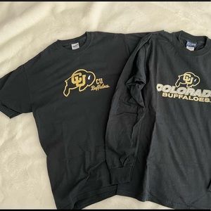 2 CU Buffs t-shirts only $11